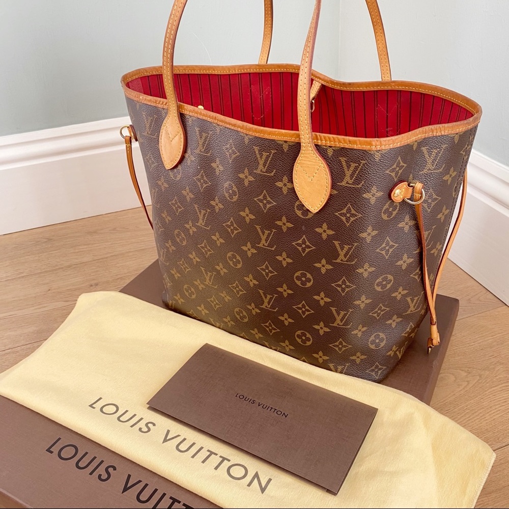 ❤️✨BEAUTIFUL✨❤️ Louis Vuitton Neverfull MM Cherry!